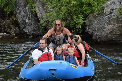 Guided River Rafting Tours on the Provo River Utah